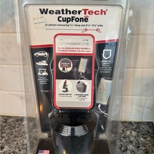 WeatherTech CupFone Black Phone Mount